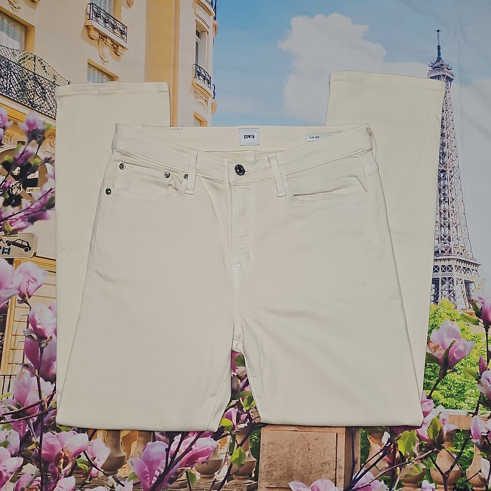 Edwin Elin Crop Straight‎ Jeans Size 27